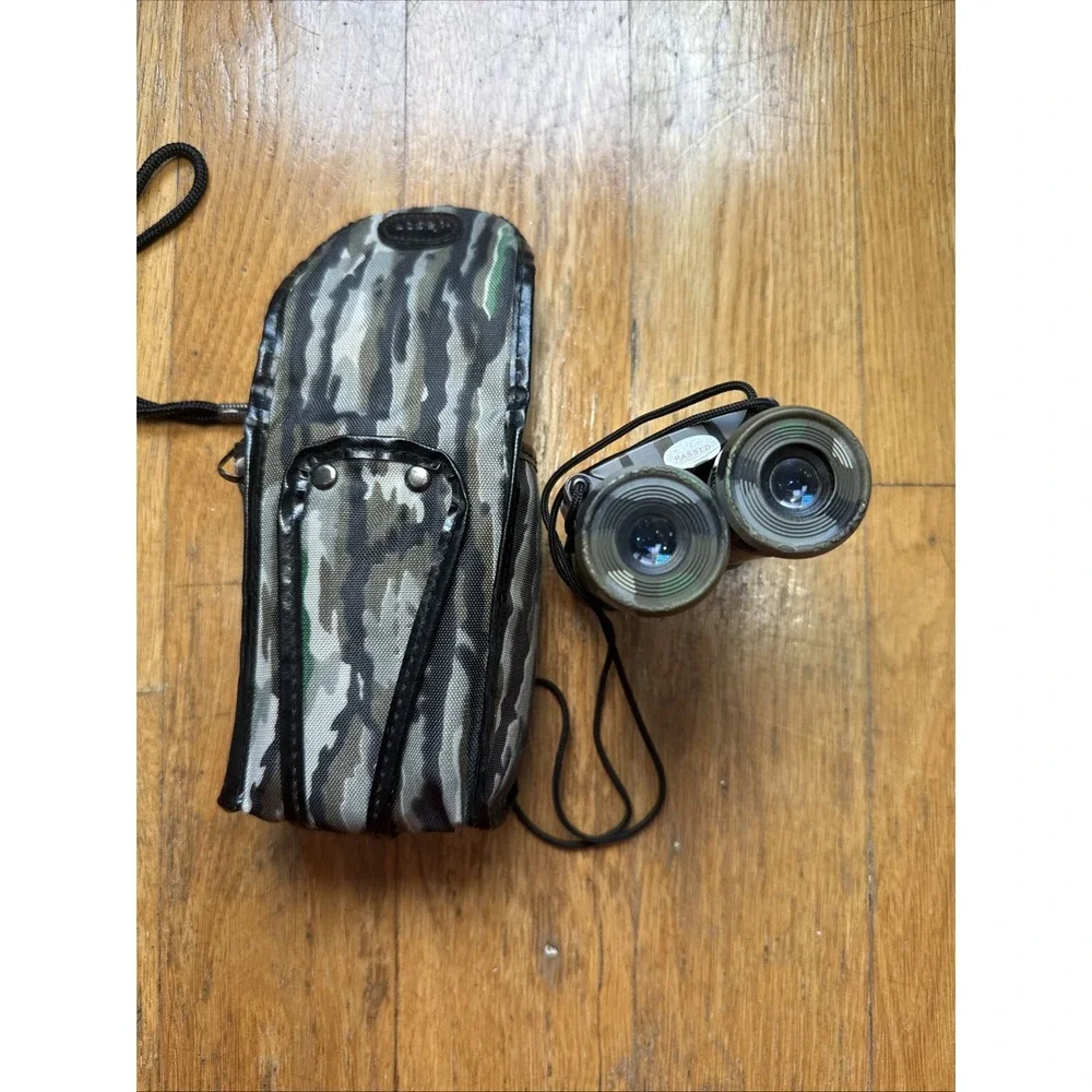 Vintage Jason Empire 8x21 Compact Binoculars – Model 155 – Camouflage Design